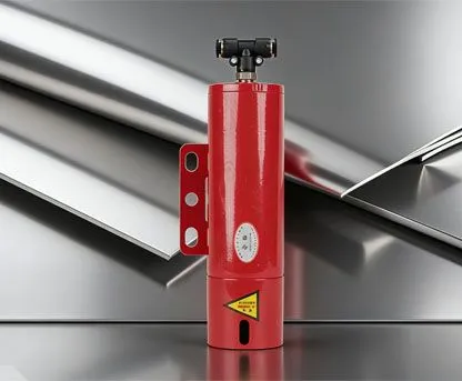 Non-storage pressure perfluorohexanone fire extinguishing device (piston type)
