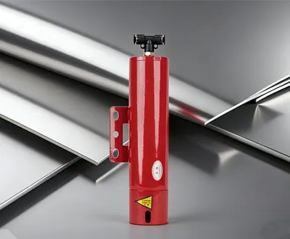 Non-storage pressure perfluorohexanone fire extinguishing device (piston type)